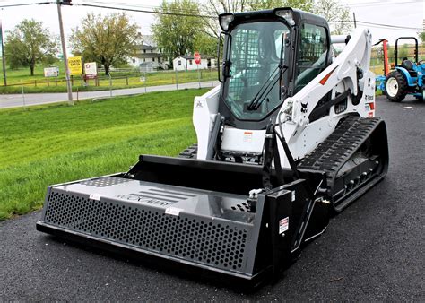 mini skid steer power rake for sale|topcat skid steer landscape rake.